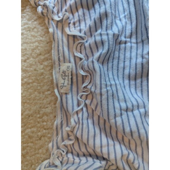 Button pocket stripe distressed tops Hollister American eagle aerie maurices - Picture 7 of 7